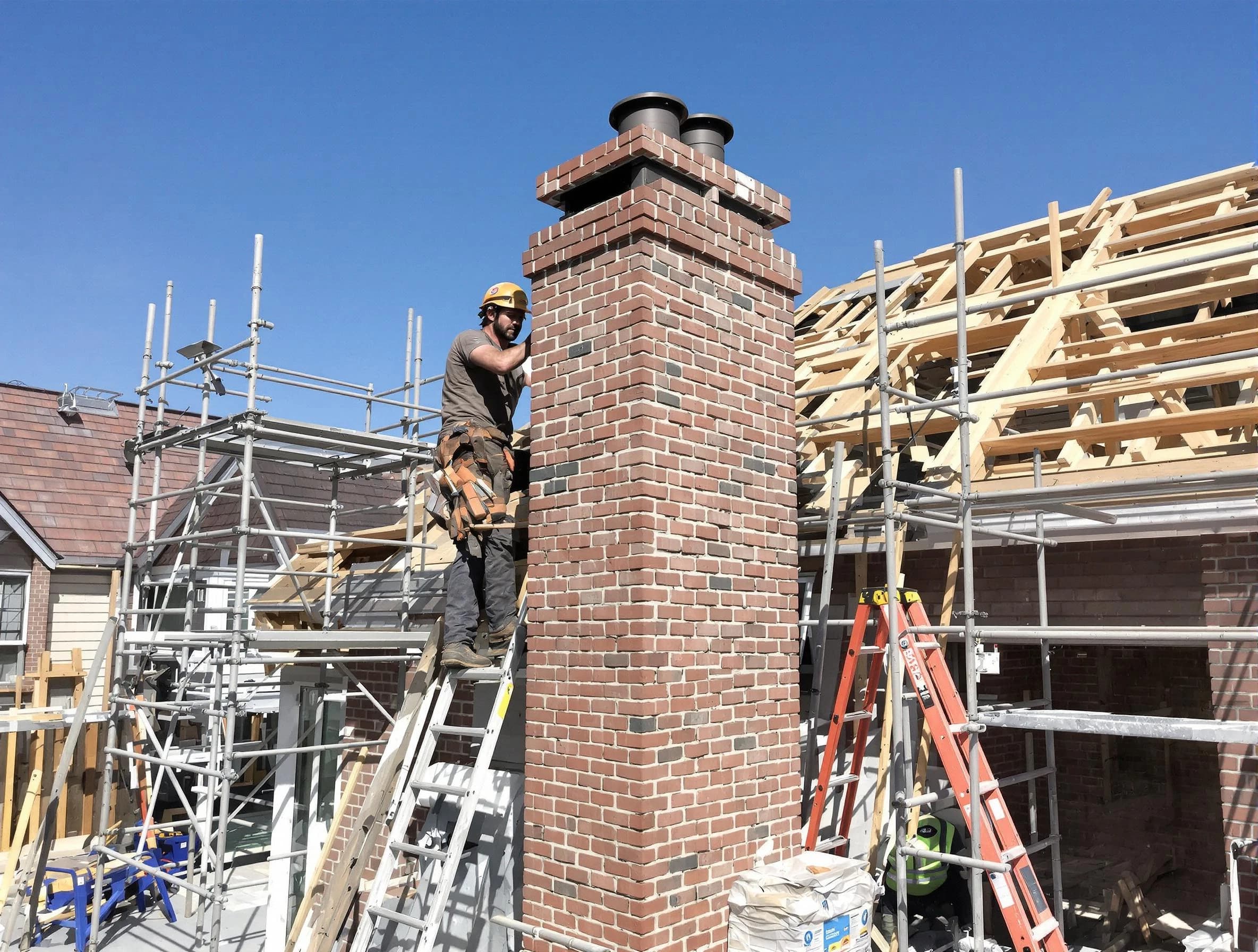 New chimney installation completed by Montville Chimney Sweep in Montville, NJ