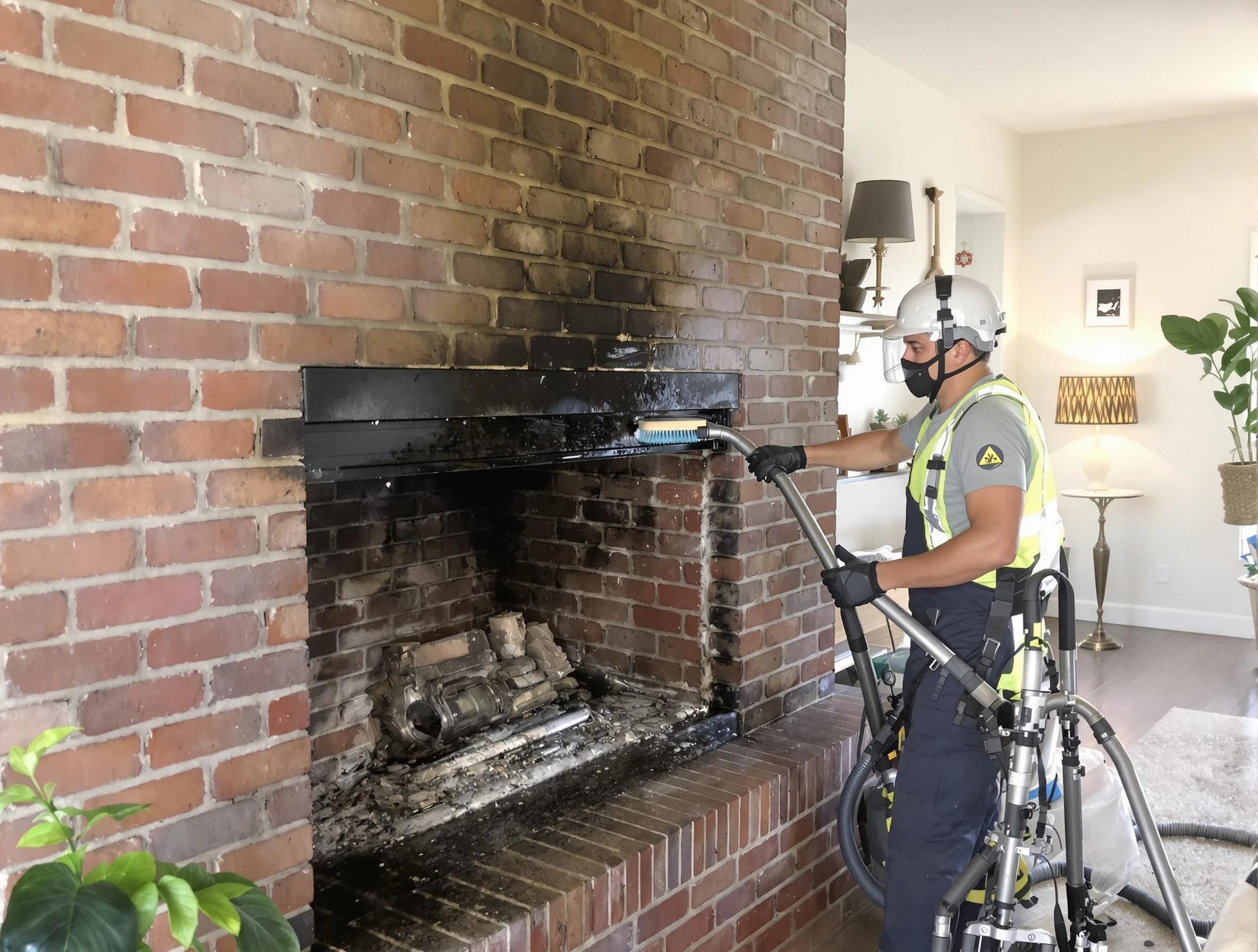 Montville Chimney Sweep providing fireplace cleaning services in Montville, NJ