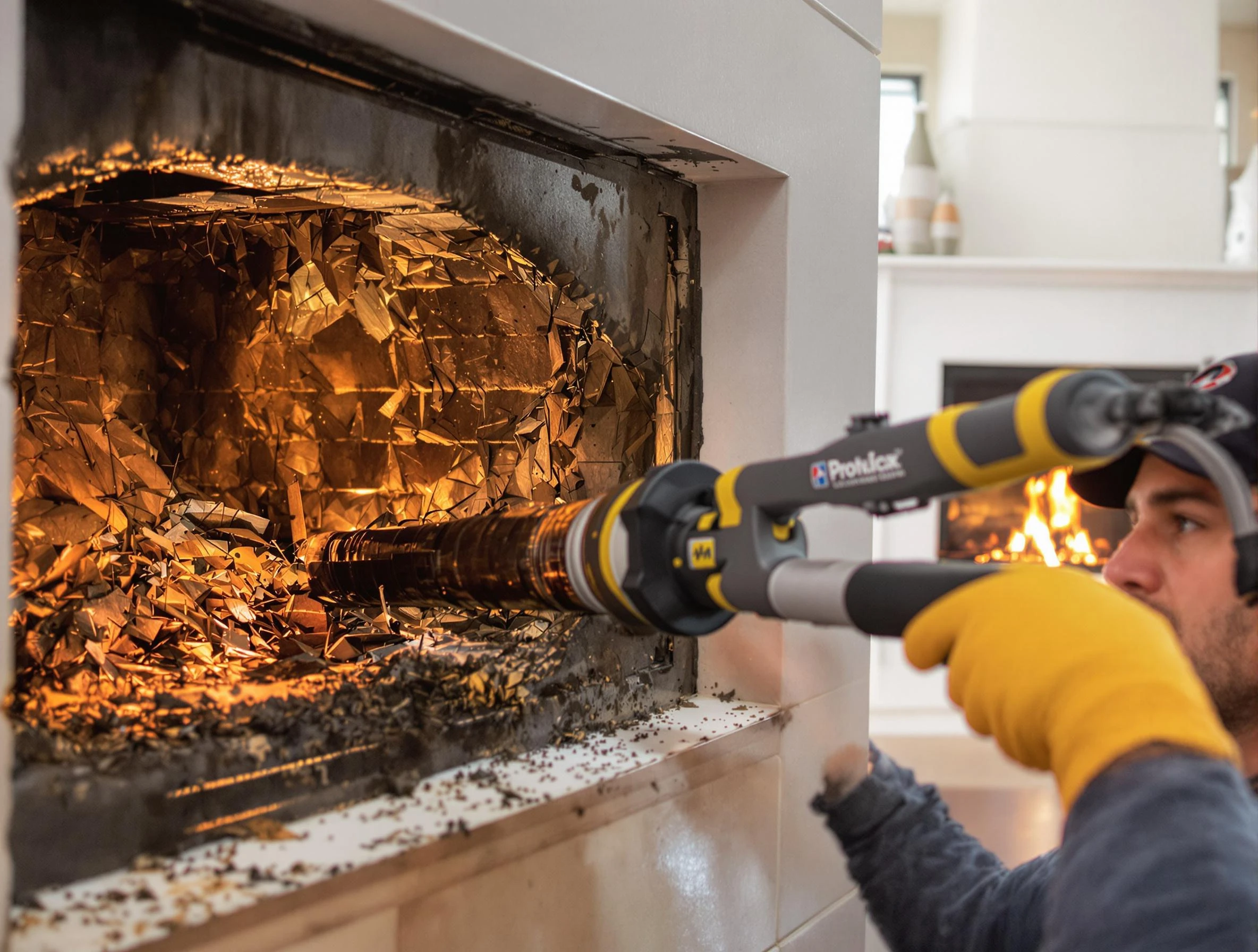 Professional chimney cleaning by Montville Chimney Sweep in Montville, NJ